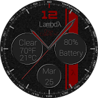 Lambdλ™ Calibre 46 Watch Face