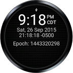 DevOps Time (Wear Watch Face)