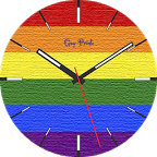 Gay Pride Flag Watch Face