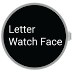 Letter Watch Face