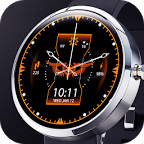 Dark Sky Digital Watch Face