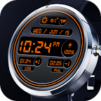 Digital World Time Watch Face