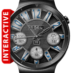 Brushed Steel HD Watch Face