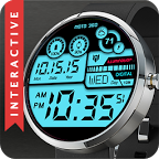 Hybrid 360 Digital Watch Face