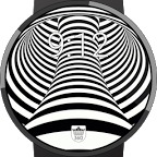 Black And White Watch Face