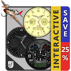 Aviator watch face HD Bundle