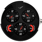 Analog Aviator Watch Face