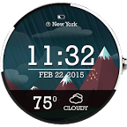 Weather Scenery Watch Face