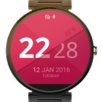 Digital Watch Face - Slider