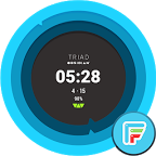 Triad watch face by Obsidian