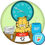 Garfield official watch face 2