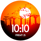 African Sunsets Watch Face