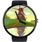 Windmill Watch Face