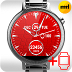 Watch Face Red Art