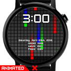 Wear Watch Face: Color Pixel