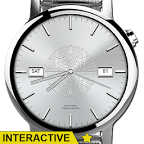 Watch Face: Platinum Metal