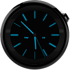 Pulse Glow Neon Watch Face