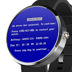 Watch Face BSOD