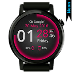 Basic Neon Watch Face