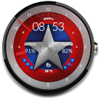 AMERICA - Watch face