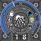 Daily Sequential Watch Face