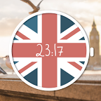 United Kingdom Flag Watch Face