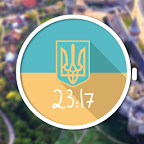 Ukrainian Flag Watch Face