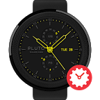 Yellow Code watchface by Pluto