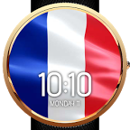 Animated French Flag WatchFace