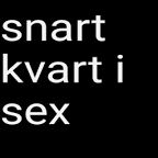 Snart kvart i sex