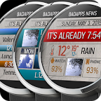 BadApps News Watch Face